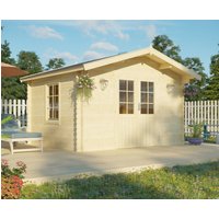 26 % Rabatt: Holz-Gartenhütte Modell Bianca 28