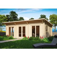 26 % Rabatt: Fjordholz Holz-Gartenhütte Modell Jacob 70 I 35m²