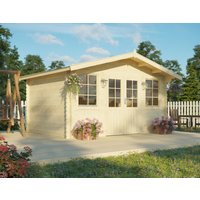 26 % Rabatt: Holz-Gartenhütte Modell Elisabeth 28
