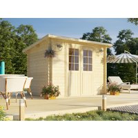 18 % Rabatt: Holz-Gartenhütte Modell Annika 28 A