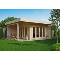 26 % Rabatt: Fjordholz Gartenlounge Modell Sandra 44 B 24m²