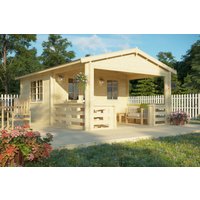 26 % Rabatt: Holz-Gartenhütte Modell Lund 40