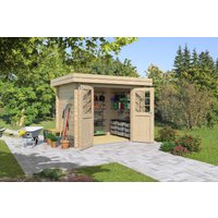 26 % Rabatt: Fjordholz Holz-Gartenhütte Modell Linz 28 A 6m²