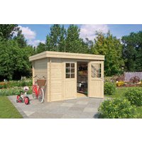 26 % Rabatt: Fjordholz Holz-Gartenhütte Modell Linz 28 B 6m²