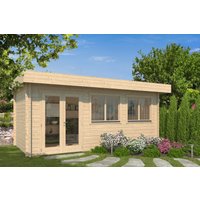 26 % Rabatt: Fjordholz Holz-Gartenhütte Modell Kurt 44 B 24m²