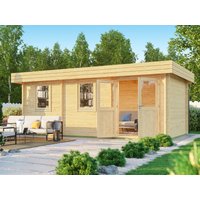 26 % Rabatt: Fjordholz Holz-Gartenhütte Modell Miriam 44 C Classic 18m²