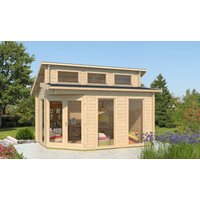 26 % Rabatt: Fjordholz Holz-Gartenhütte Modell Kono 44 A 12m²