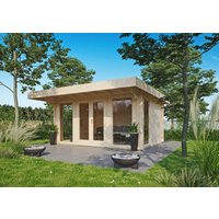 26 % Rabatt: Fjordholz Holz-Gartenhütte Modell Greta 44 A 15m²
