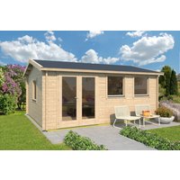 26 % Rabatt: Fjordholz Holz-Gartenhütte Modell Davos 44 A