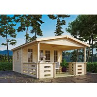 26 % Rabatt: Fjordholz Holz-Gartenhütte Modell Franjo 44 B 19m²