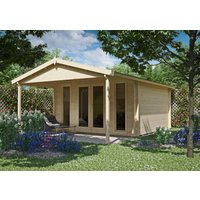 26 % Rabatt: Holz-Gartenhütte Modell Luise 40 F