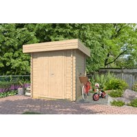 26 % Rabatt: Fjordholz Holz-Gartenhütte Modell Rob 28 A 25m²