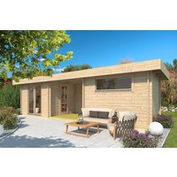 26 % Rabatt: Fjordholz Holz-Gartenhütte Modell Milan 44 27m²