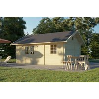 26 % Rabatt: Satteldach Holz-Gartenhütte Modell Carolina 40
