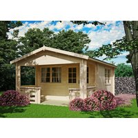 26 % Rabatt: Fjordholz Holz-Gartenhütte Modell Johnny 44 A 24m²