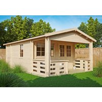 26 % Rabatt: Fjordholz Holz-Gartenhütte Modell Johnny 44 B 24m²