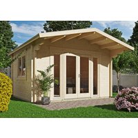 26 % Rabatt: Fjordholz Holz-Gartenhütte Modell Kim 70 E 20m²
