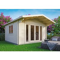 26 % Rabatt: Fjordholz Holz-Gartenhütte Modell Kim 70 F 16m²