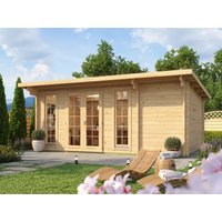26 % Rabatt: Fjordholz Holz-Gartenhütte Modell Jacob 44 J 24m²