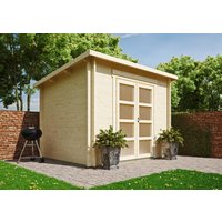 26 % Rabatt: Fjordholz Holz-Gartenhütte Modell Max 44 D 12m²