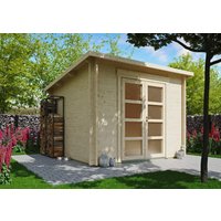 26 % Rabatt: Fjordholz Holz-Gartenhütte Modell Max 44 F 9m²