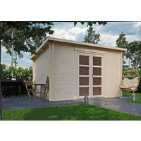26 % Rabatt: Fjordholz Holz-Gartenhütte Modell Max 44 G 9m²