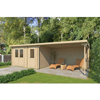 26 % Rabatt: Fjordholz Holz-Gartenhütte Modell Gent 28 D 20m²