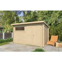 26 % Rabatt: Fjordholz Holz-Gartenhütte Modell Gent 28 E 9m²