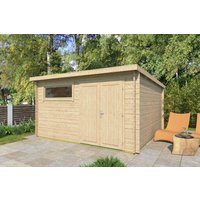 26 % Rabatt: Fjordholz Holz-Gartenhütte Modell Gent 28 G 12m²