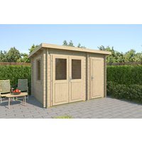 26 % Rabatt: Fjordholz Holz-Gartenhütte Modell Carmen 28 8m²