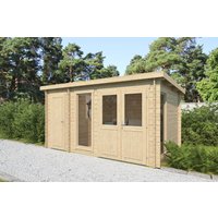 26 % Rabatt: Fjordholz Holz-Gartenhütte Modell Krista 28 A 24m²
