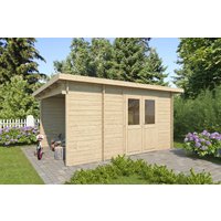 26 % Rabatt: Fjordholz Holz-Gartenhütte Modell Carla 28 A 15m²