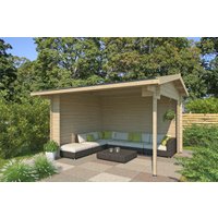 26 % Rabatt: Fjordholz Holz-Gartenhütte Modell Kilian 28 A 12m²