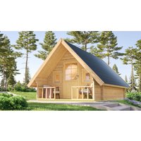 26 % Rabatt: Fjordholz Campinghütte Modell Eifel 44 24m²