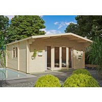 26 % Rabatt: Fjordholz Holz-Gartenhütte Modell Kim 70 I 30m²
