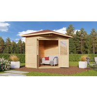 26 % Rabatt: Fjordholz Holz-Gartenhütte Modell Nina 28 B 15m²
