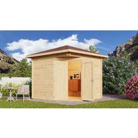 26 % Rabatt: Fjordholz Holz-Gartenhütte Modell Nelly 28 A 9m²