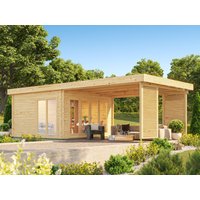 26 % Rabatt: Fjordholz Gartenlounge Modell Carlise 44 24m²