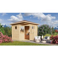 26 % Rabatt: Fjordholz Holz-Gartenhütte Modell Nelly 44 C 9m²