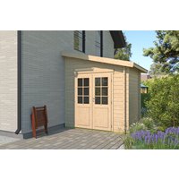 26 % Rabatt: Holz-Gartenhütte Modell Pulti 44 D