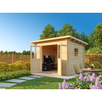 26 % Rabatt: Fjordholz Pultdach Holz-Gartenhütte Modell Ezra 2E 6m²