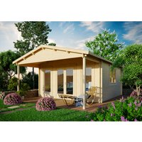 26 % Rabatt: Holz-Gartenhütte Modell Julia 44 C 35m²
