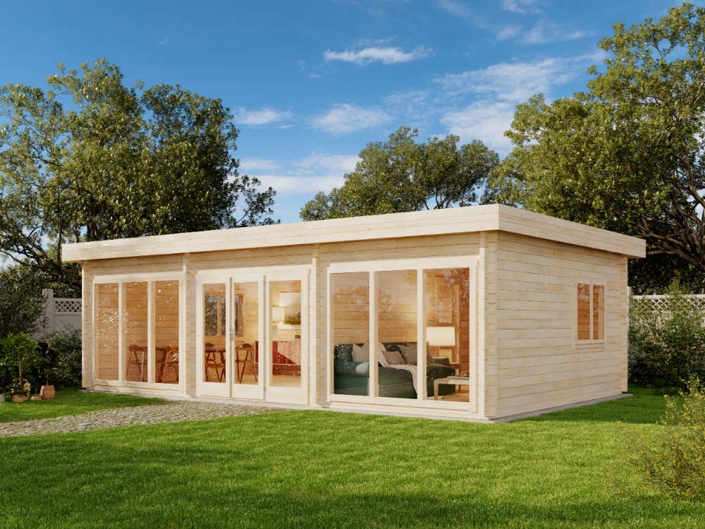 Gartenhaus Modell Campus - 70 54m²