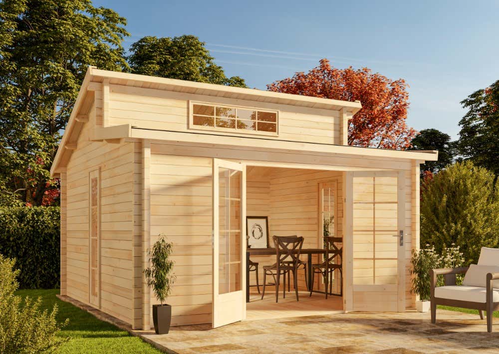 20 % Rabatt: Gartenhaus Lausitz ISO 16m²