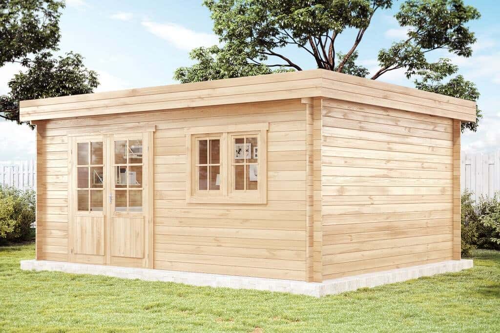 21 % Rabatt: Gartenhaus Spree-28 B 20m²