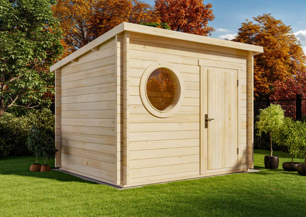 21 % Rabatt: Gartenhaus Maria-Rondo 44 A 6m²