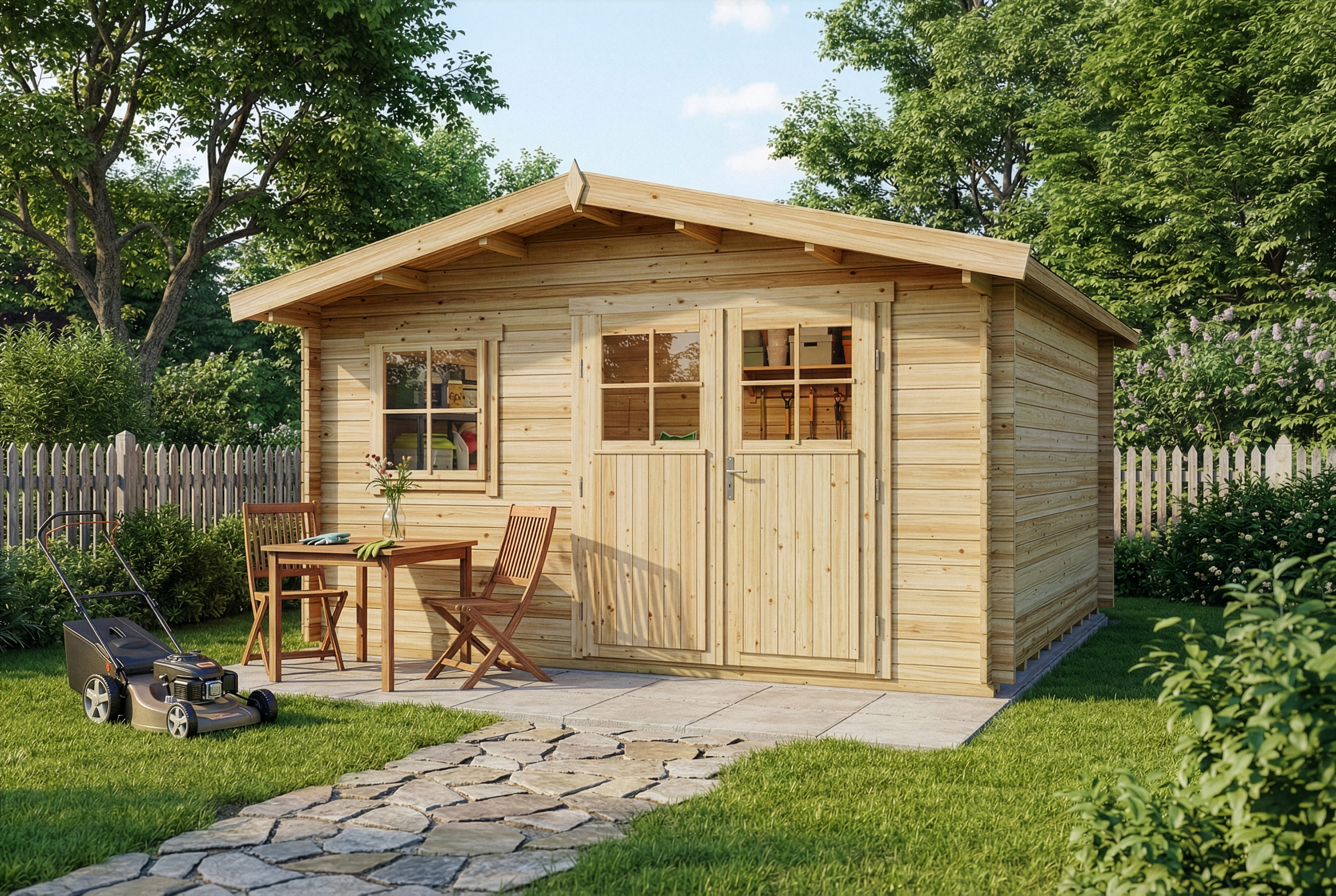 21 % Rabatt: Gartenhaus Valeria 16m²