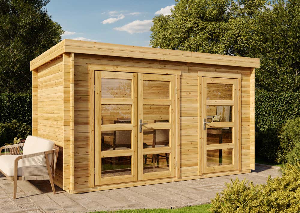 35 % Rabatt: Gartenhaus Paloma Grande 8m²